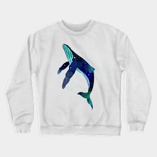 space whale Crewneck Sweatshirt